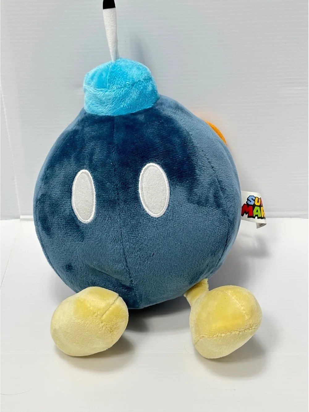 Super Mario Bob-omb Plush Toy with Wind Up Key on Back-Soft Plush Toy Figure GUC